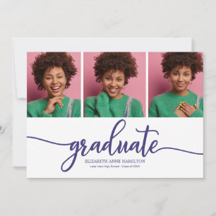 Ankündigung des Abschlusses an die High School 3 F