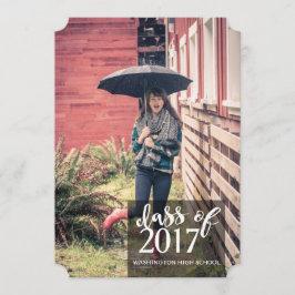 Ankündigung des Abschlusses "Brick Wall"