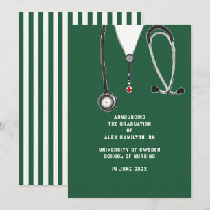 Ankündigung des Abschlusses der Krankenpflege