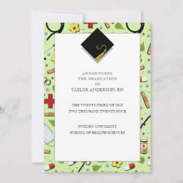 Ankündigung des Abschlusses der Krankenpflege