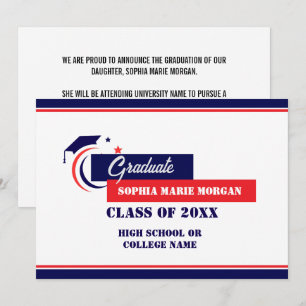 Ankündigung des Abschlusses eines Blue Red White G