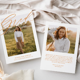 Ankündigung des Abschlusses für einfaches Skript O