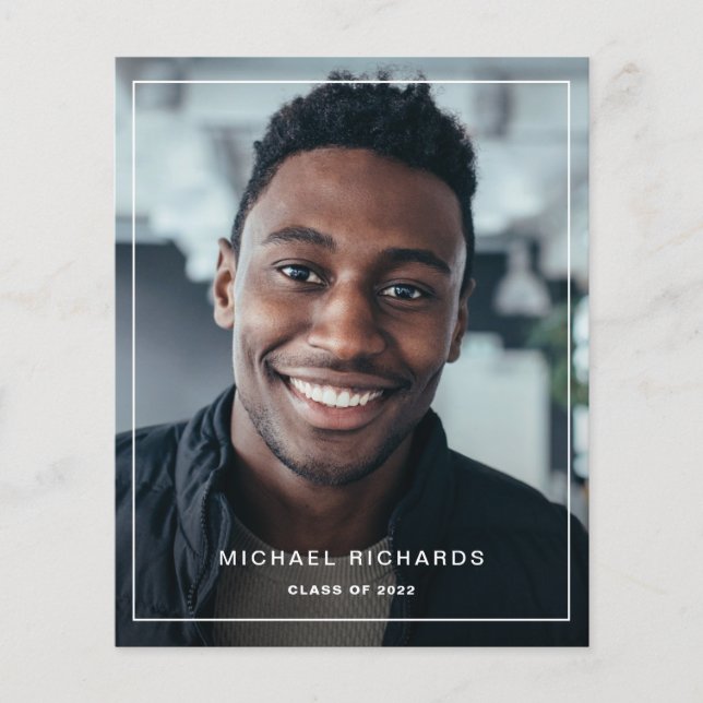 Ankündigung des Abschlusses "Modernes Frame BUDGET (Vorderseite)