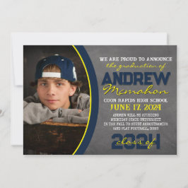 Ankündigung des Abschlusses von Navy und Yellow Ch