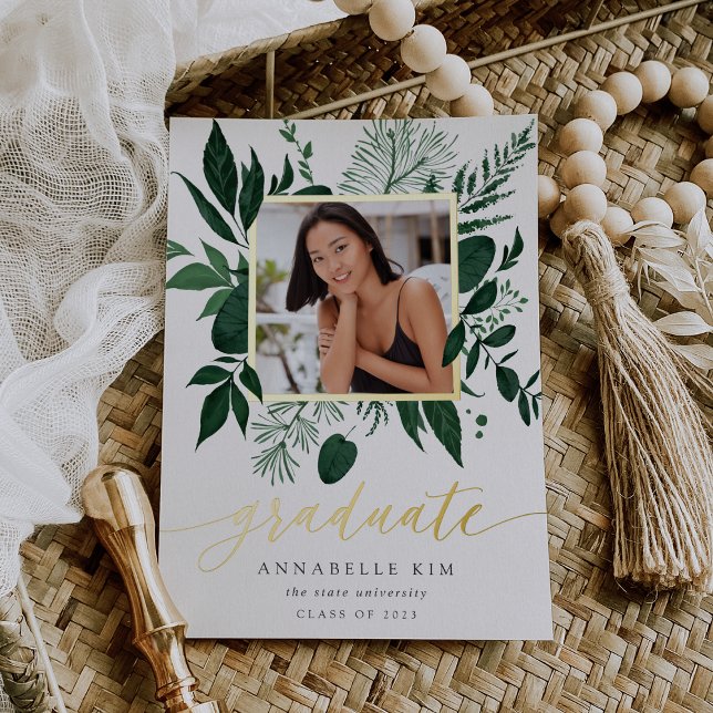 Ankündigung des Abschlusses "Wild Forest Foil Foto (Von Creator hochgeladen)