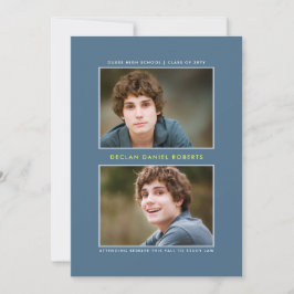 Ankündigung des doppelt gestrichenen Abschlusses