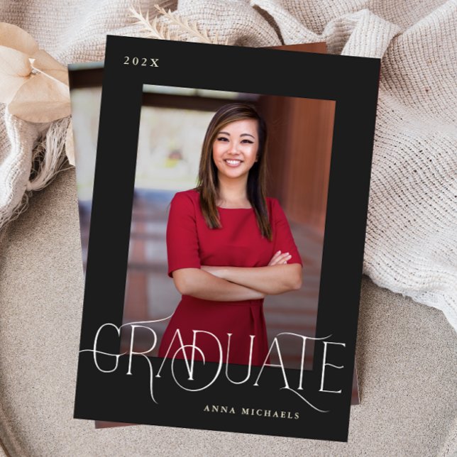 Ankündigung des eleganten Abschlusses Typ 2 (Von Creator hochgeladen)