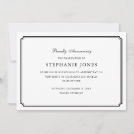 Ankündigung des förmlichen Abschlusses