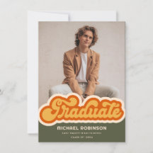 Ankündigung des Fotos für einen Abschluss