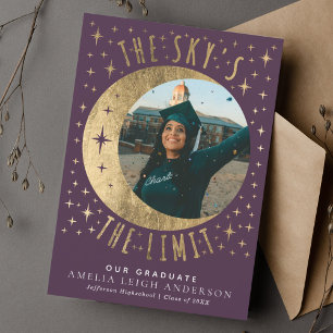 Ankündigung des Fotos "lila Moon Abschluss"