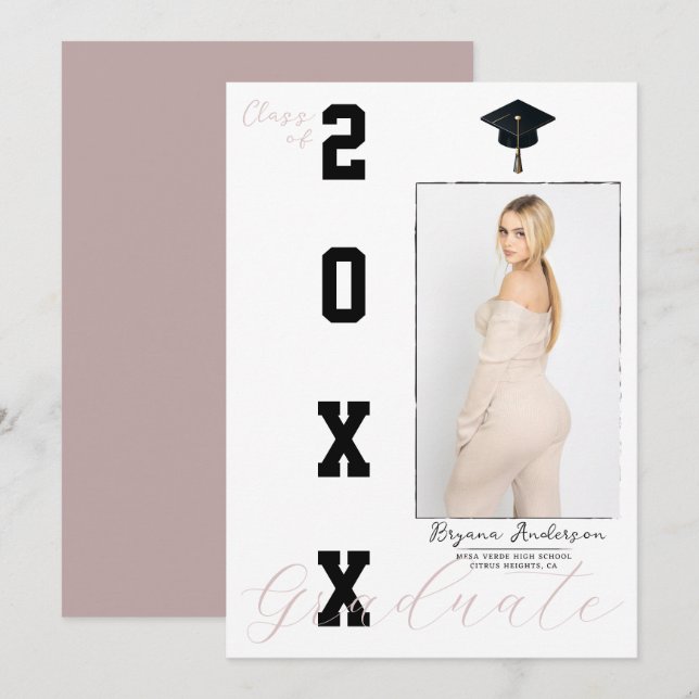 Ankündigung des Fotos "Rosa und Schwarzer Abschlus (Vorne/Hinten)