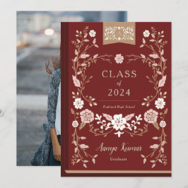 Ankündigung des Fotos "Vintag Library Book Abschlu