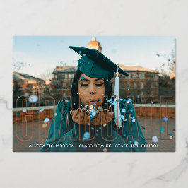 Ankündigung des Graduate-Fotos für Gold Foil
