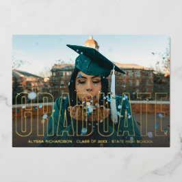 Ankündigung des Graduate-Fotos für Gold Foil
