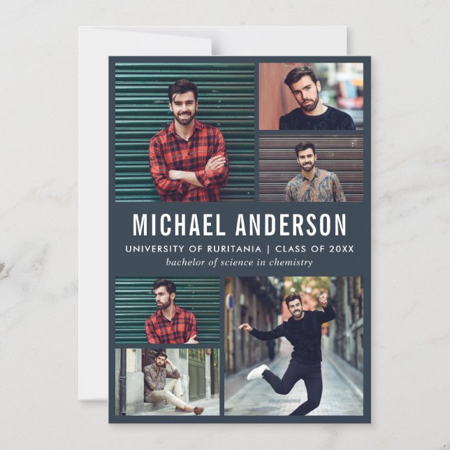 Ankündigung des Graduate Graduate Chalkboard am 6. (Vorderseite)