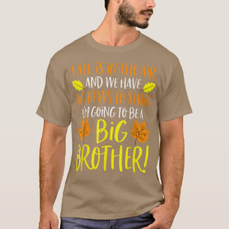 Ankündigung des Großen Bruders SchwangerschaftHerb T-Shirt