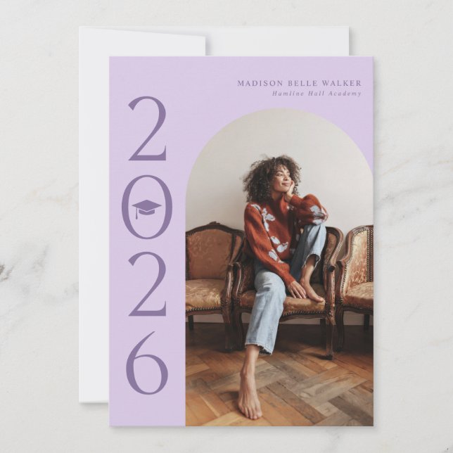 Ankündigung des Lavendel Arch Abschlusses 2025 (Vorderseite)