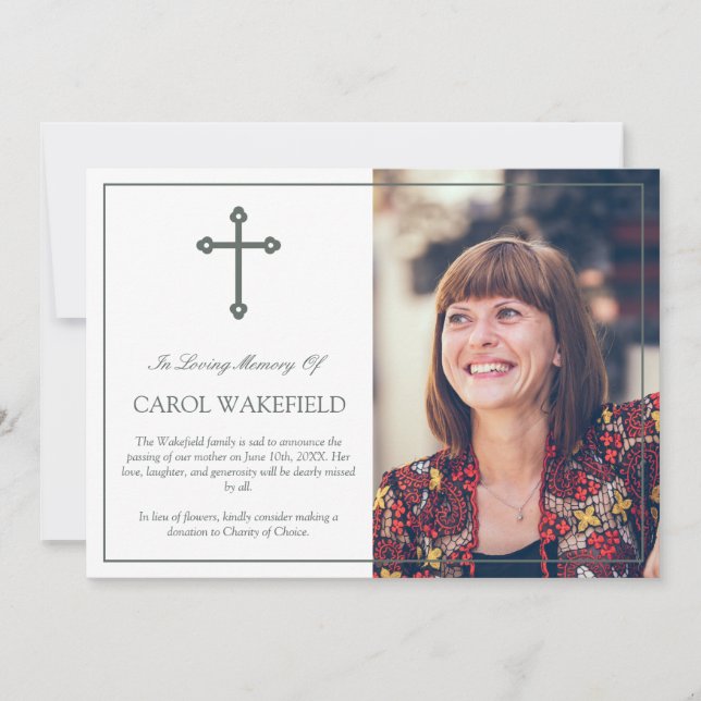 Ankündigung des Love Memory Fotos (Vorderseite)