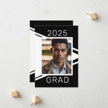 Ankündigung des modernen Schwarz-weißen Fotos Absc