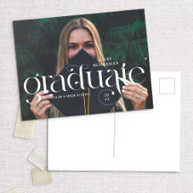 Ankündigung des modernen Swirf Serif-Foto-Abschlus