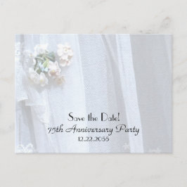 Ankündigung des Party zum Save the Date 75. Jahres Postkarte