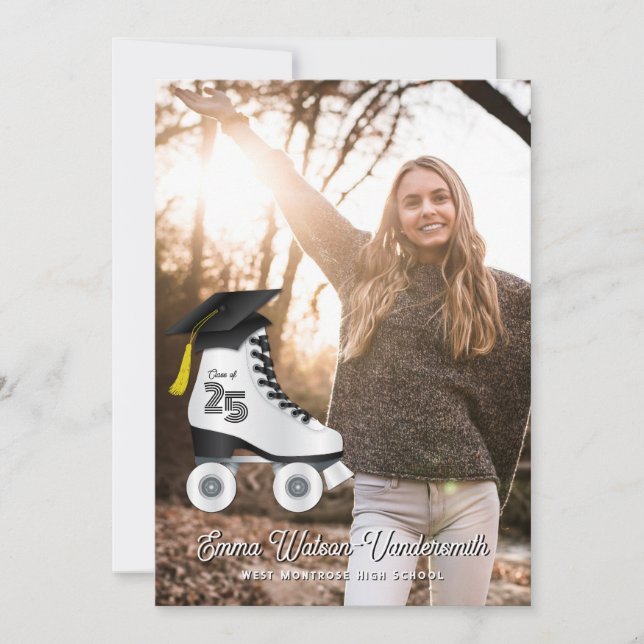 Ankündigung des Roller Skate Abschluss (Vorderseite)