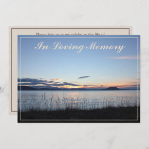 Ankündigung des Sunset Memorial Service