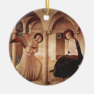 Ankündigung (durch Fra Angelico) Keramik Ornament