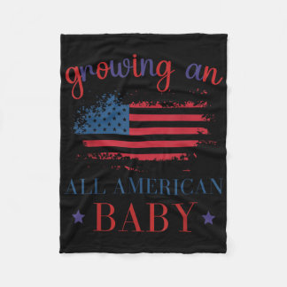 Ankündigung einer amerikanischen Baby-Schwangersch Fleecedecke