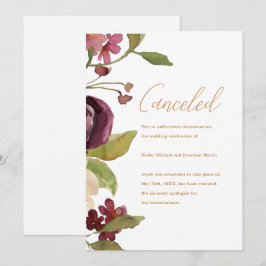 Ankündigung einer botanischen Hochzeit