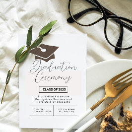 Ankündigung einer einfachen Abschluss