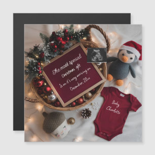 Ankündigung einer festlichen Weihnachtskorbschwang