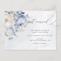 Ankündigung einer Hochzeitsfeier mit rudischer Bla