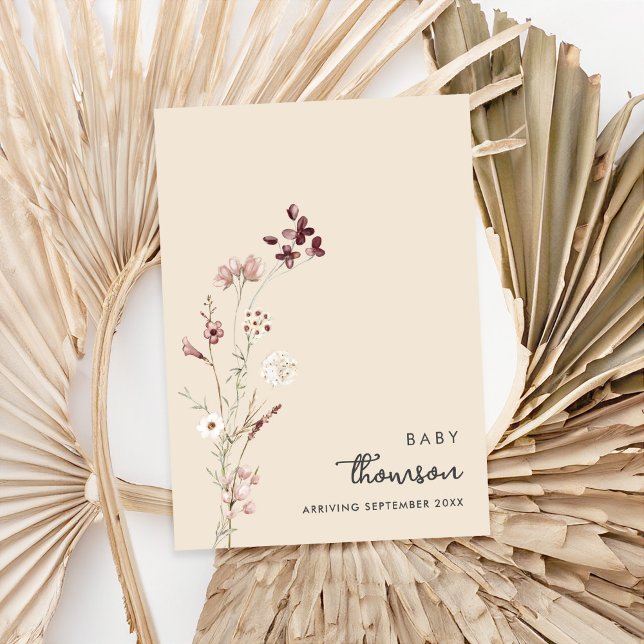 Ankündigung einer modernen Minimalistischen Blumen (Von Creator hochgeladen)