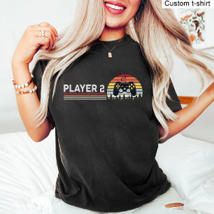 Ankündigung einer Vintagen Spielschwangerschaft T-Shirt