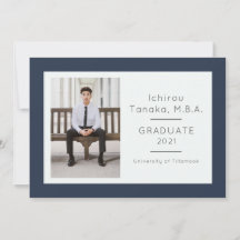 Ankündigung eines anerkannten Absolventen