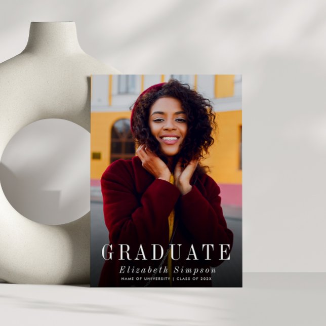 Ankündigung eines eleganten Foto Abschlusses (Von Creator hochgeladen)