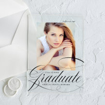 Ankündigung eines eleganten Script-Akryllischen Ab