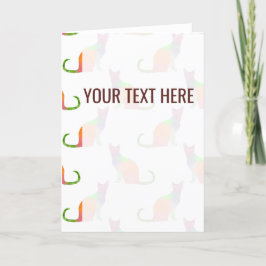 Ankündigung eines niedrigen Poly-Farbmusters