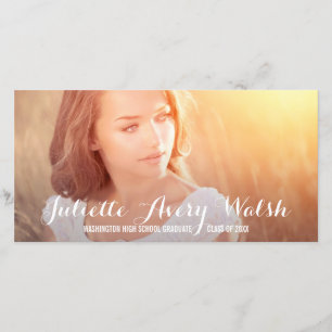 Ankündigung eines süßen Abschlusses zur Vereinfach