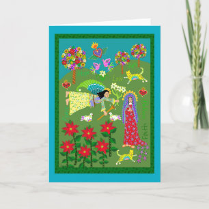 Ankündigung Folk Art katholische Religiöse Kunst