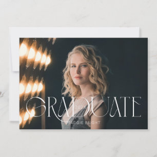 Ankündigung moderner Hochschulabsolventen