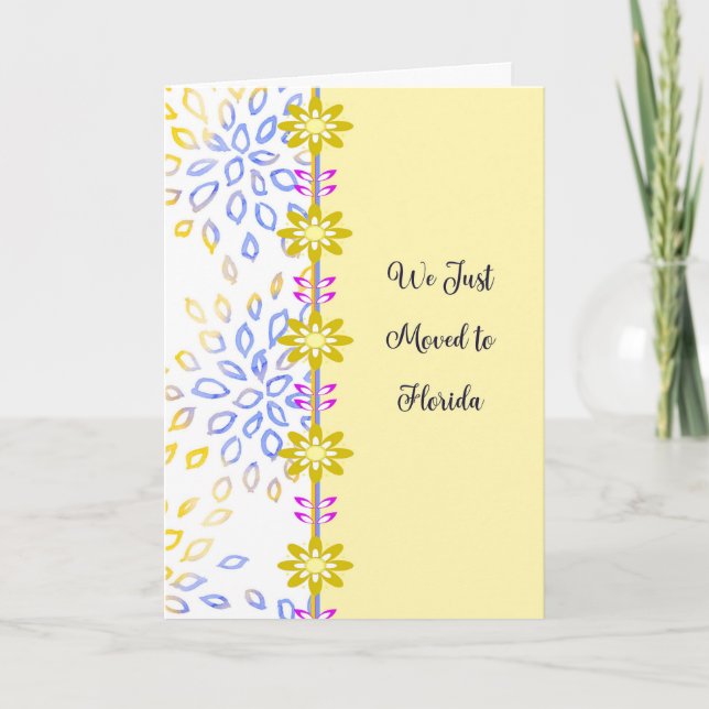 Ankündigung nach Florida (Vorderseite)