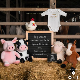 Ankündigung niedlicher Landtiere — Digitale Schwan