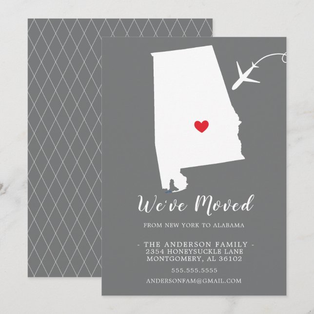 Ankündigung | STAAT ALABAMA (Vorne/Hinten)