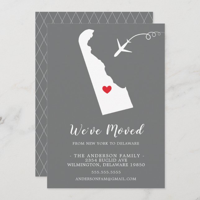 Ankündigung | Staat DELAWARE (Vorne/Hinten)