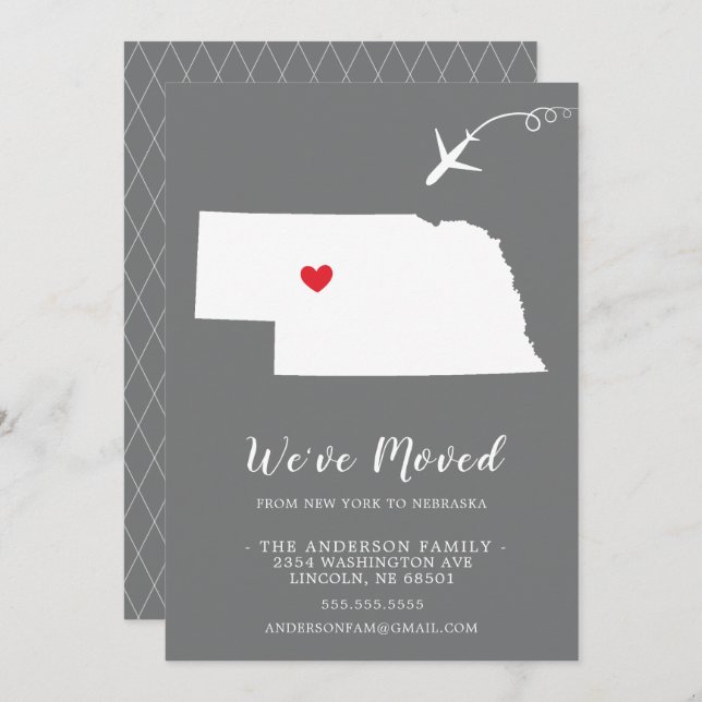 Ankündigung | STAAT NEBRASKA (Vorne/Hinten)