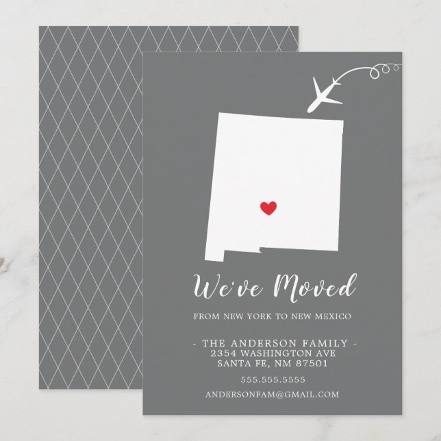 Ankündigung | Staat NEW MEXICO (Vorne/Hinten)