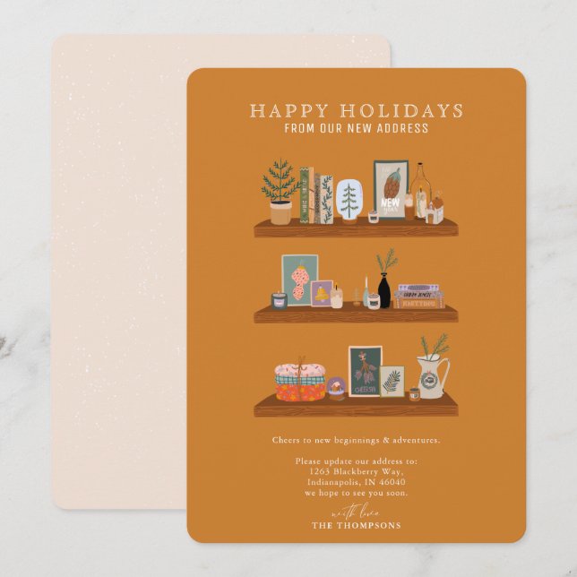 Ankündigung über den Umstieg auf den neuen Zuhause (Vorne/Hinten)