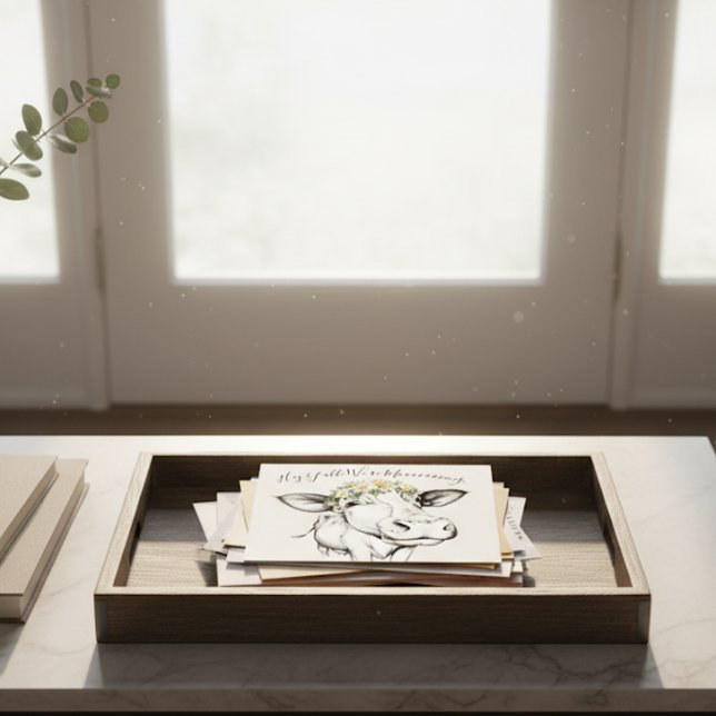 Ankündigung über die Beförderung von niedlichen ha Postkarte (Von Creator hochgeladen)